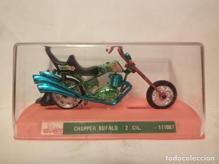 Motos a escala: Guiloy moto Chopper bufalo 2 cil - Foto 5