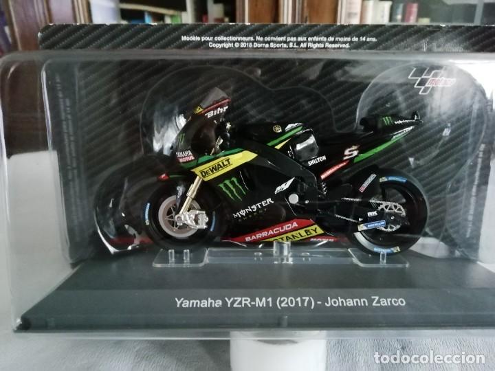 MOTO GP 1/18 YAMAHA YZR-M1 JOHANN ZARCO  2017  COLLECTION ALTAYA 