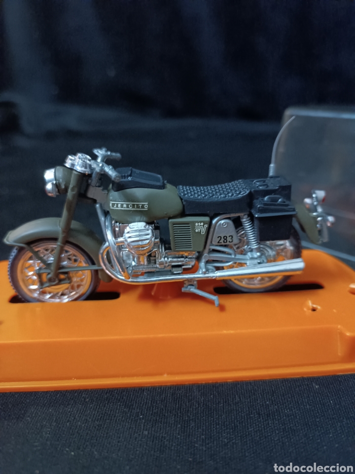 Motos a escala: Guiloy Moto Guzzi ejercito ref.283, con caja - Foto 3