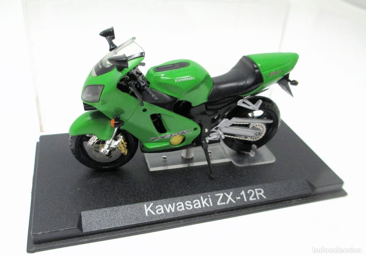 Motorcycle Models: Moto Kawasaki ZX - 12 R - Escala 1/24
