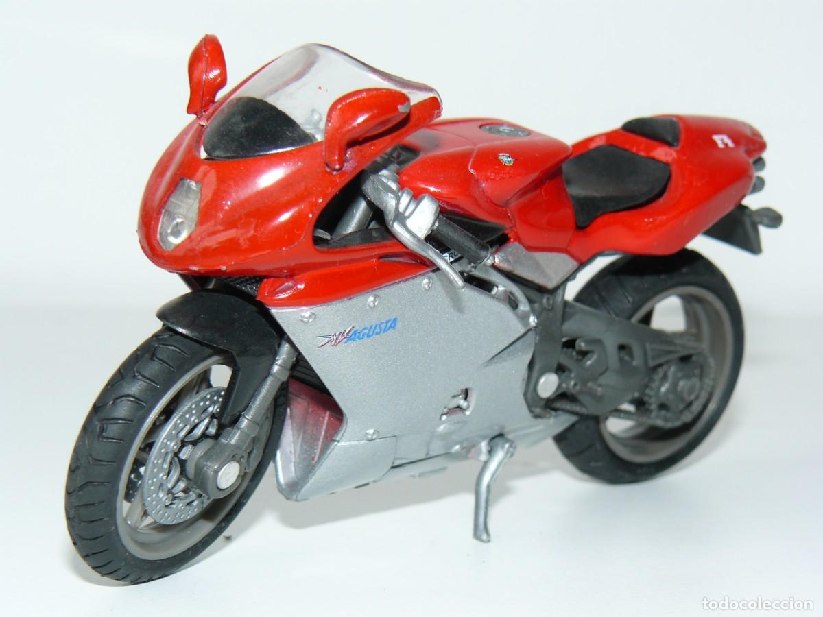 129-moto mv agusta f4 crc 750 red silver 1:18 s - Buy Motorcycle models on  todocoleccion