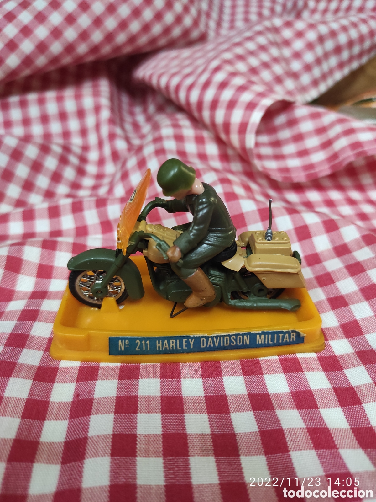 Motos a escala: MOTO HARLEY MILITAR GUISVAL - Foto 1