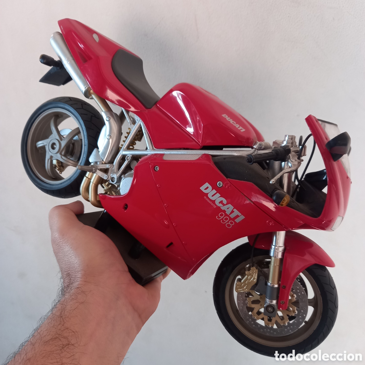 Orador papi Lo encontré moto ducati 998 escala gigante 1/6 metalica de - Comprar Motos a Escala de  colección en todocoleccion - 207725706