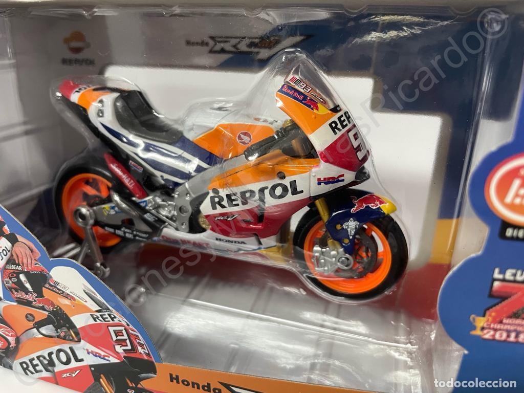 Miniatura Honda MotoGP Marc Marquez Maisto 1:18