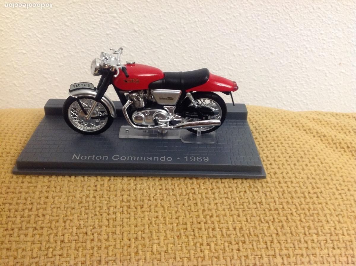 Motos a escala: Moto miniatura Norton Commando 1969 - Foto 2