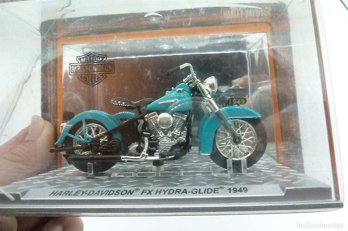 Motos a escala: Harley Davidson FX Hydra-Glide 1949. Altaya - Foto 1