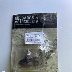 Motos a escala: SOLDADOS EN MOTOCICLETA. Lote 395089594