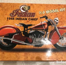 Motos a escala: MOTO INDIAN CHIEF 1948 ESCALA 1:6 TAMAÑO GEYPERMAN, ACTION JOE, TEAM , GI JOE…