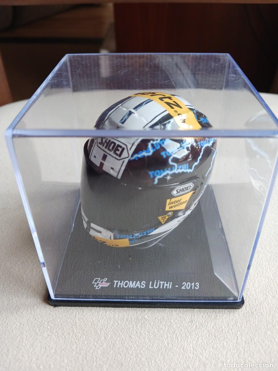 Motos a escala: CASCO MOTO GP. ESCALA 1/5. THOMAS LUTHI 2013 - Foto 1