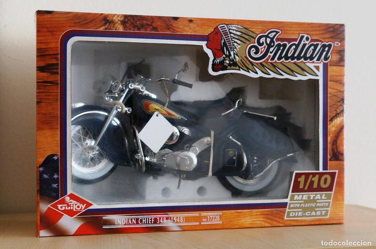 Motos a escala: Indian Chief (1948). - Foto 4