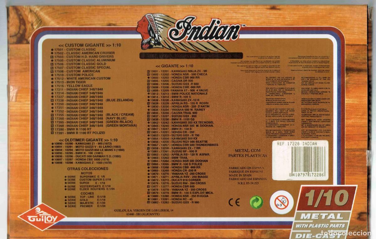 Motos a escala: Indian Chief (1948). - Foto 13