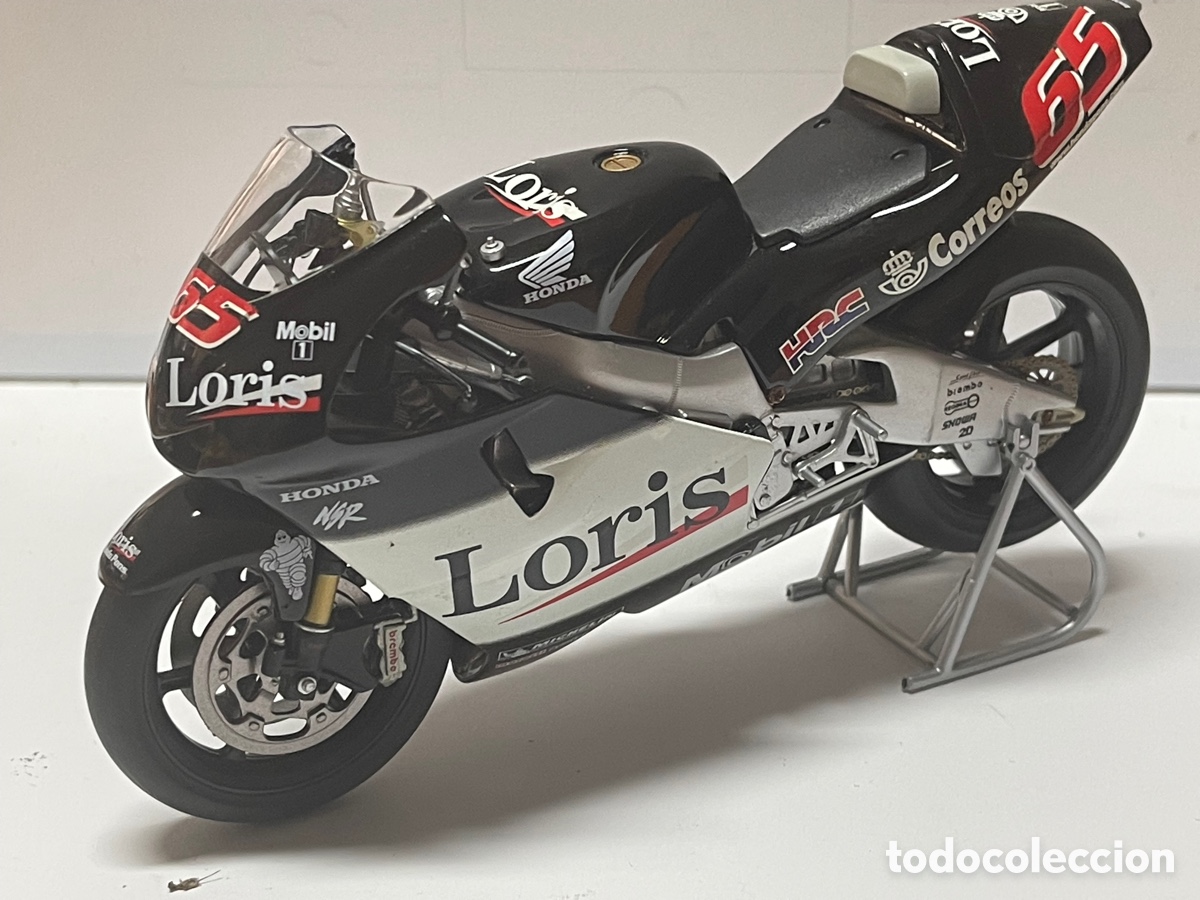 MOTO GP ALTAYA 1/12 HONDA NS500 Loris CAPIROSSI 2002 N°65 dans sa boîte