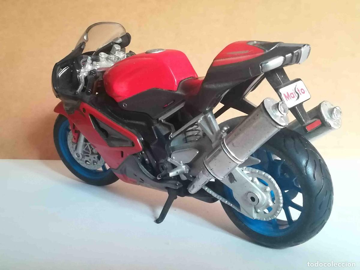 Motos a escala: Moto Aprilia 17 cms. - Foto 4