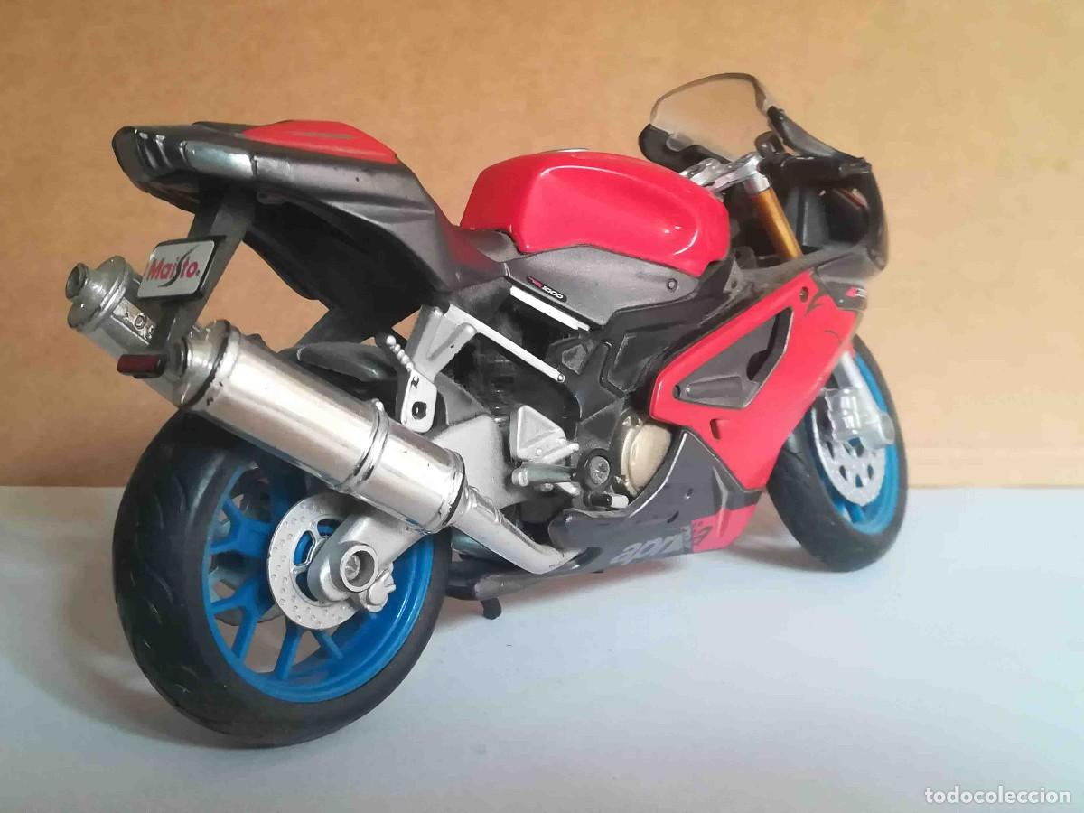Motos a escala: Moto Aprilia 17 cms. - Foto 5