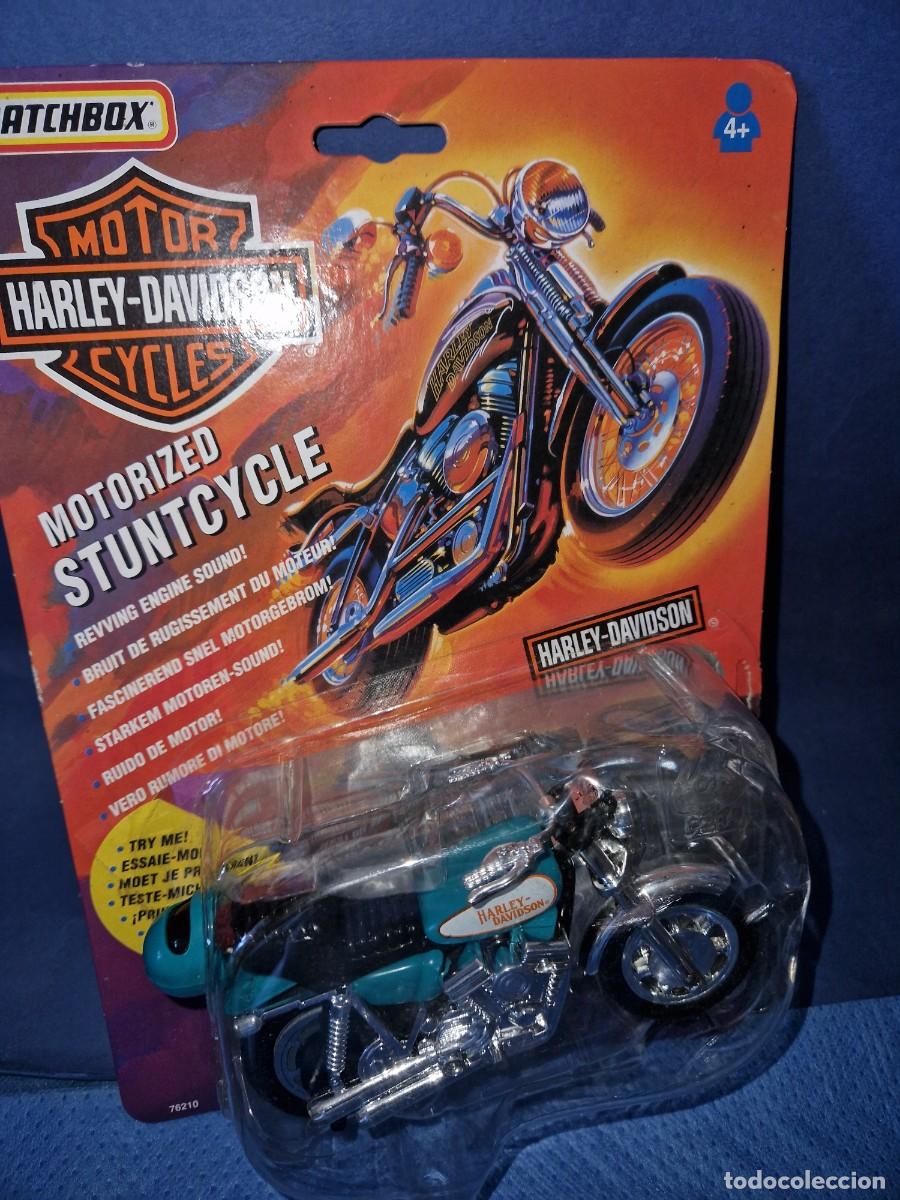 Motos a escala: MOTO HARLEY DAVIDSON DE MATCHBOX - Foto 1