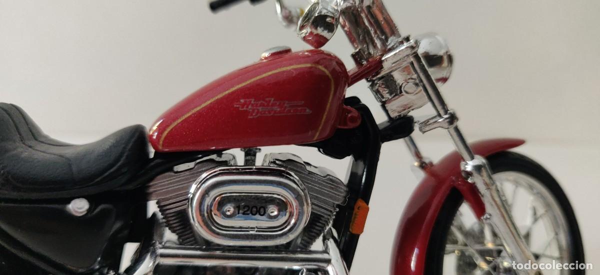 Motos a escala: Moto Harley Davison 1200 - Foto 7