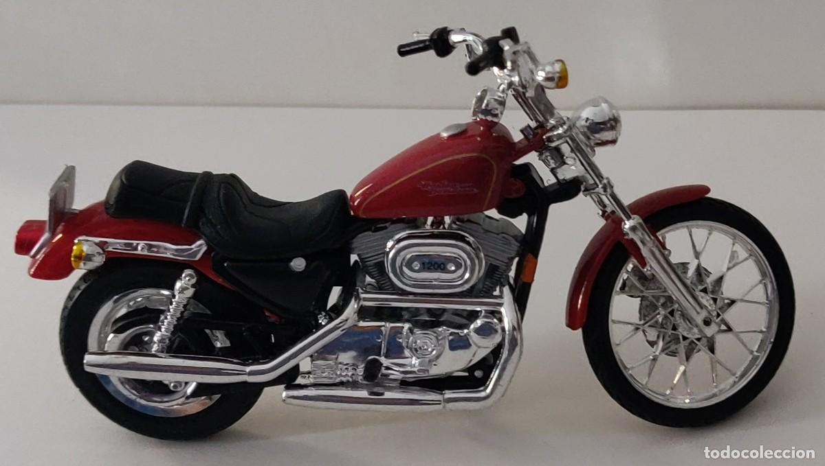 Motos a escala: Moto Harley Davison 1200 - Foto 9