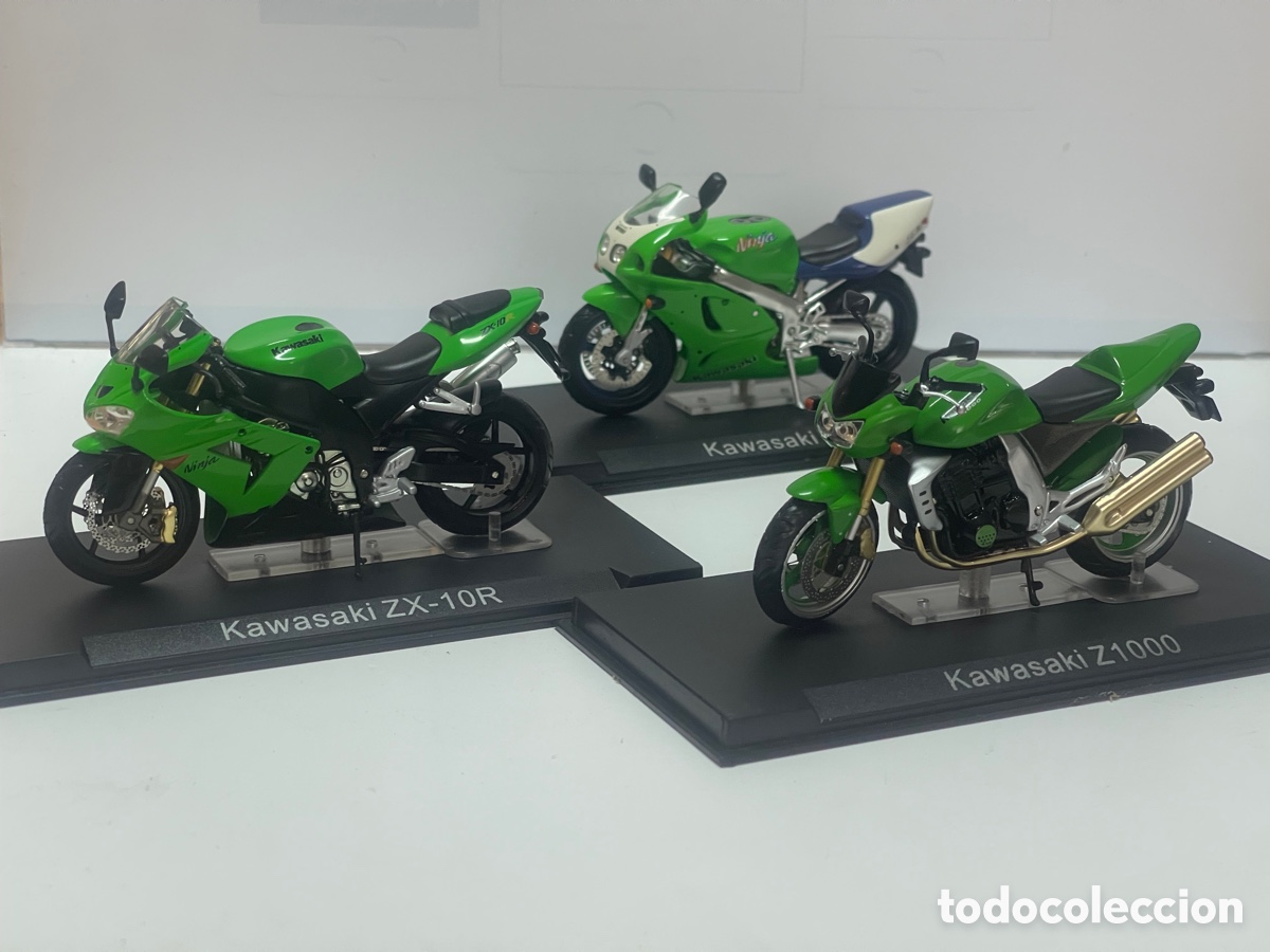 kawasaki z1000-zx7r-zx10r. escala 1/24 - Buy Motorcycle models on
