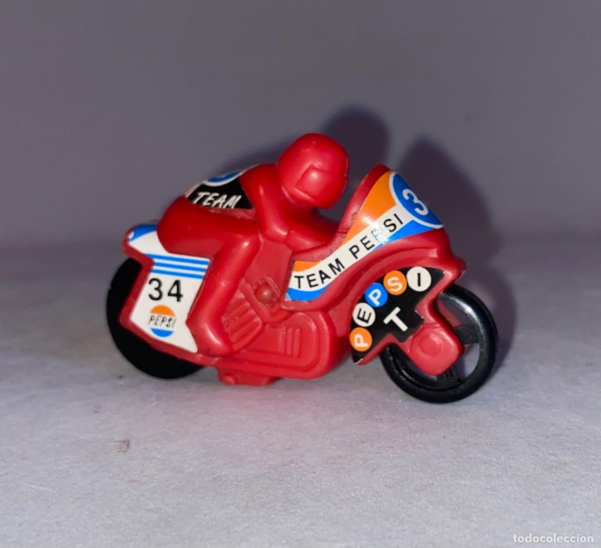 Motos a escala: ANTIGUA MOTO PEPSO DE PLASTICO - Foto 1