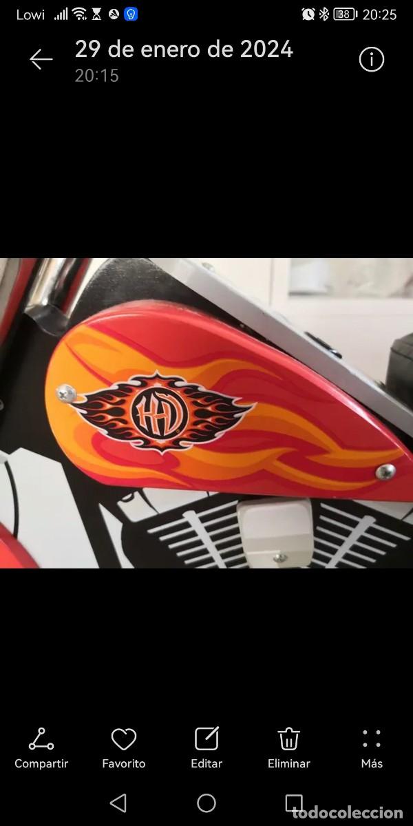 Motos a escala: Balanc&iacute;n Harley Davidson - Foto 2