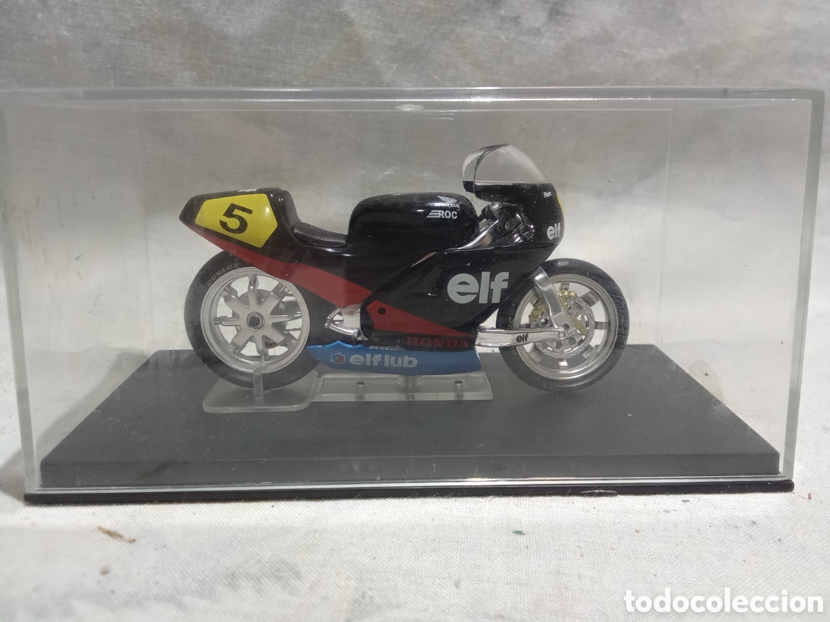 Motos a escala: ELF-2 HONDA RON HASLAM 1985 - Foto 3
