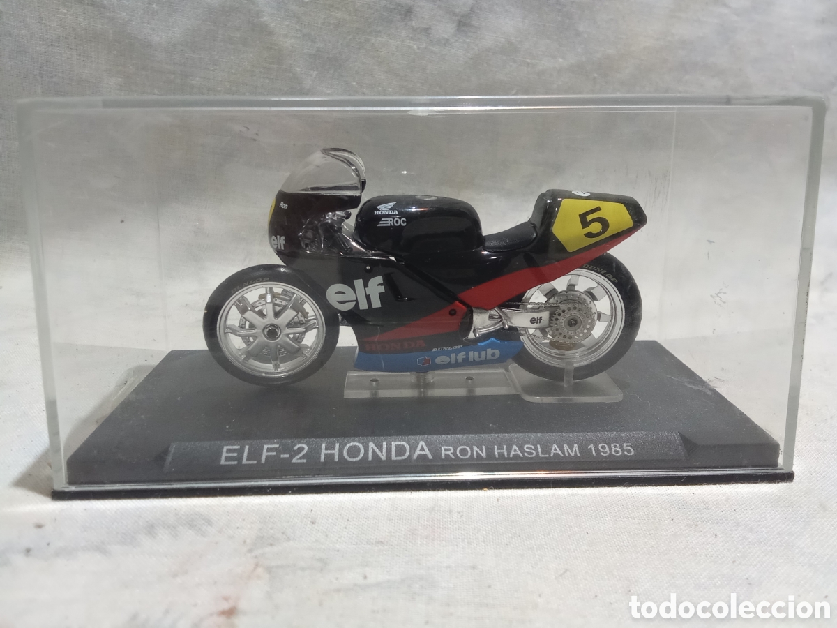 Motos a escala: ELF-2 HONDA RON HASLAM 1985 - Foto 1