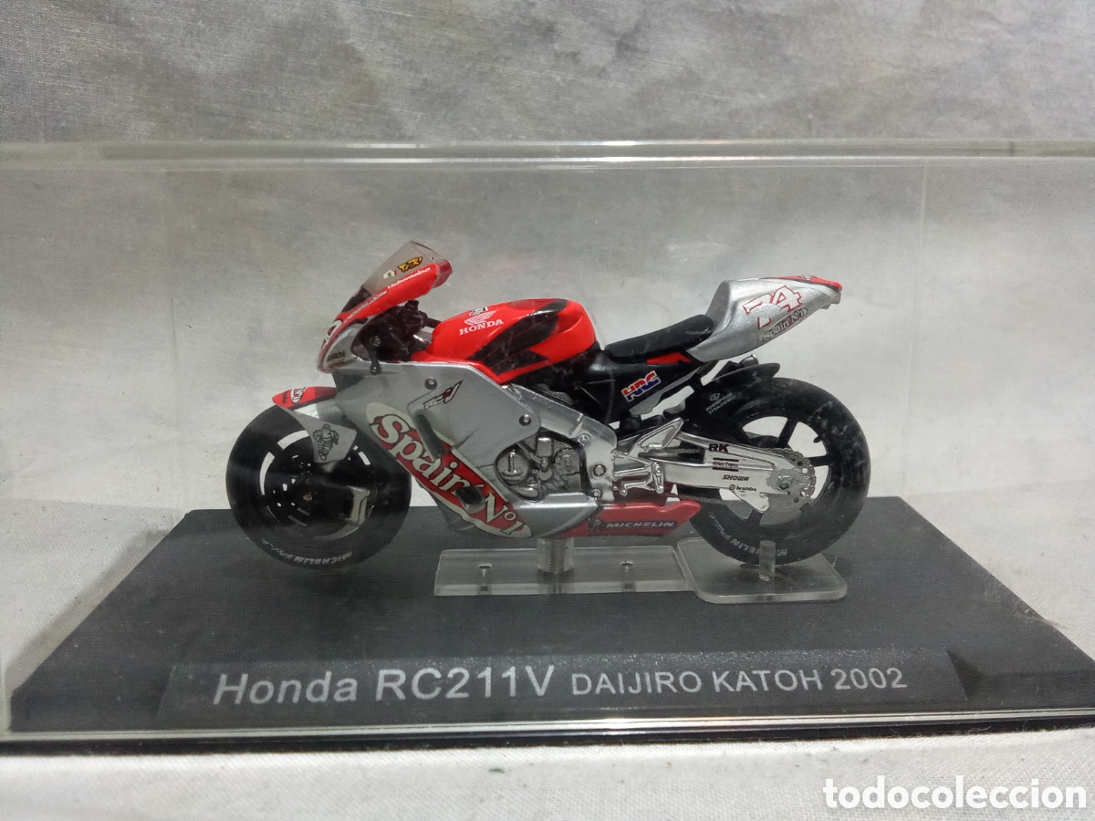 Motos a escala: HONDA RC211V DE DAJIRO KATOH 2002 - Foto 1