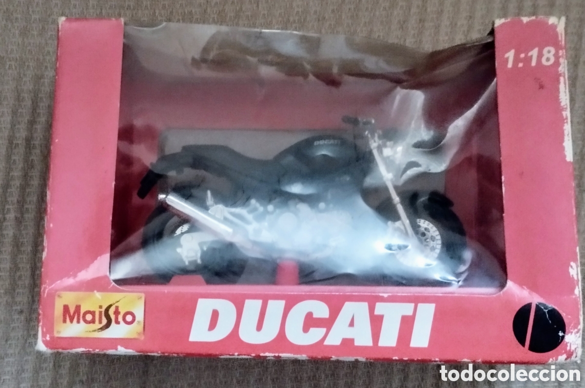 Motos a escala: MOTO DUCATI MAISTO 1.18 - Foto 2