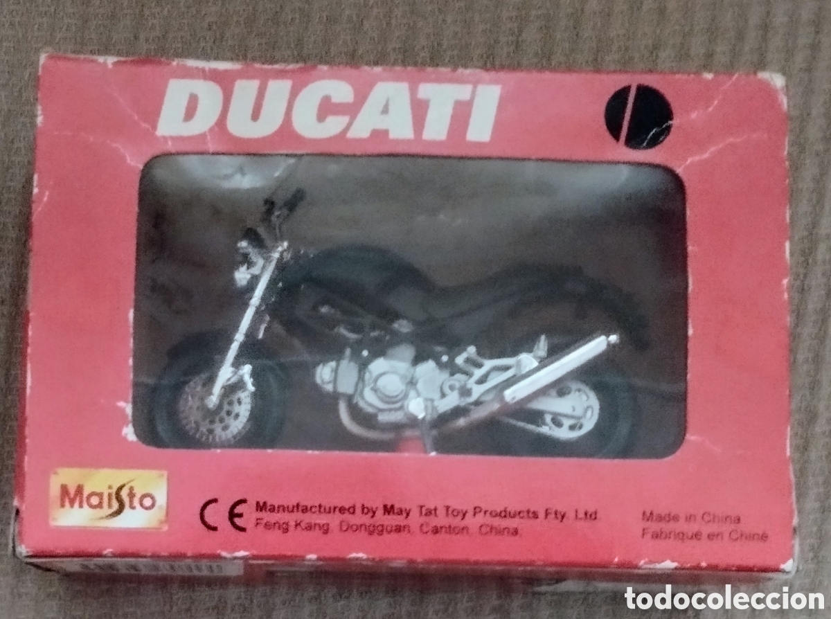 Motos a escala: MOTO DUCATI MAISTO 1.18 - Foto 1