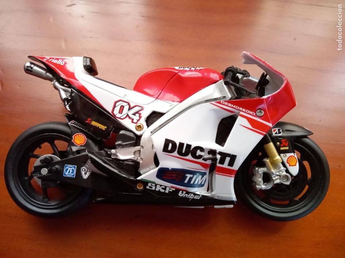Motos a escala: MOTO GP DUCATI, TIM RIELLO 17 CM - Foto 1