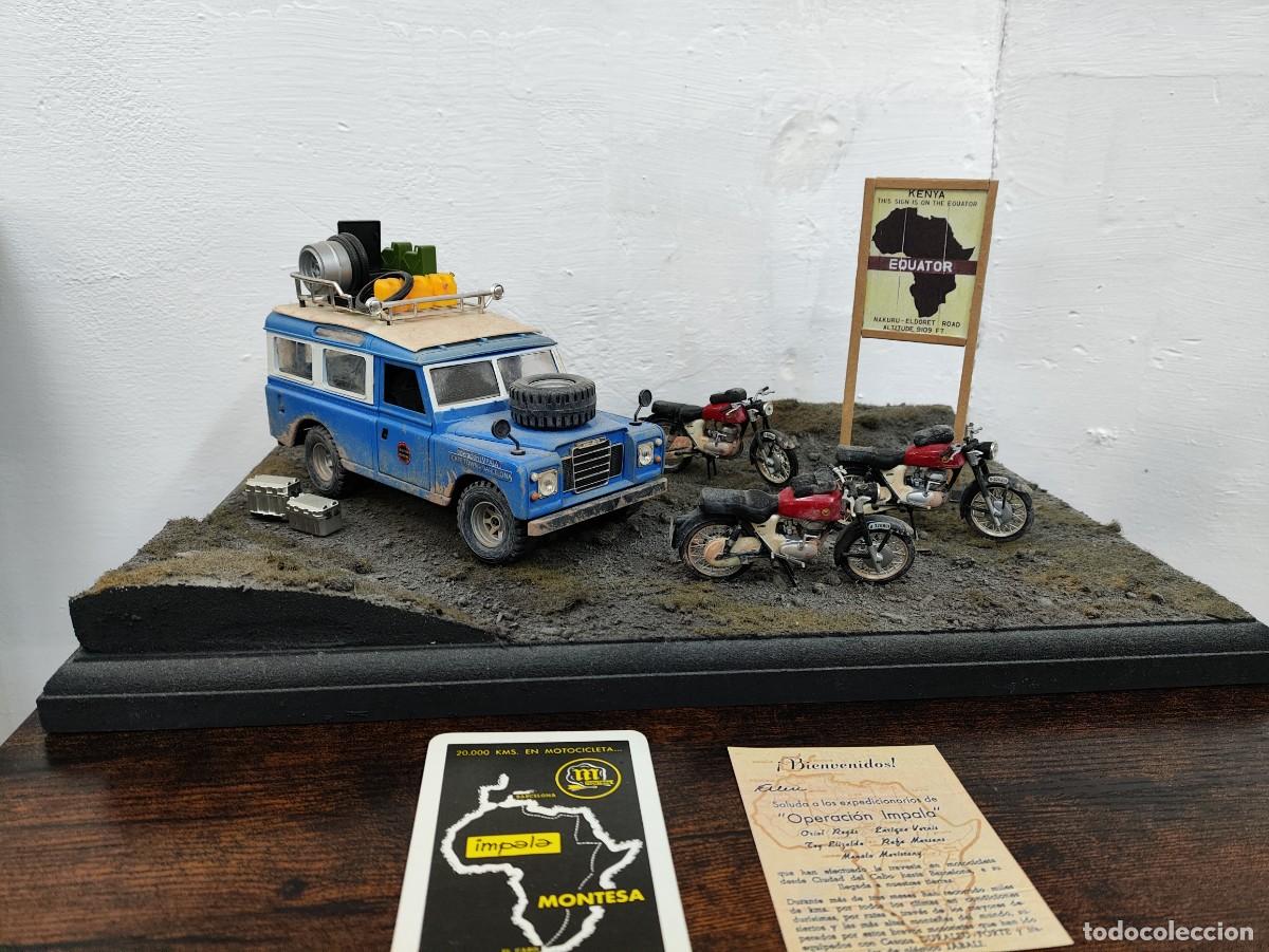 Motos a escala: Diorama Montesa impala operaci&oacute;n impala - Foto 9