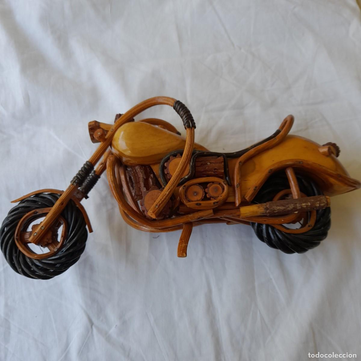 Motos a escala: MOTO MADERA ESTILO CHOPPER - Foto 1