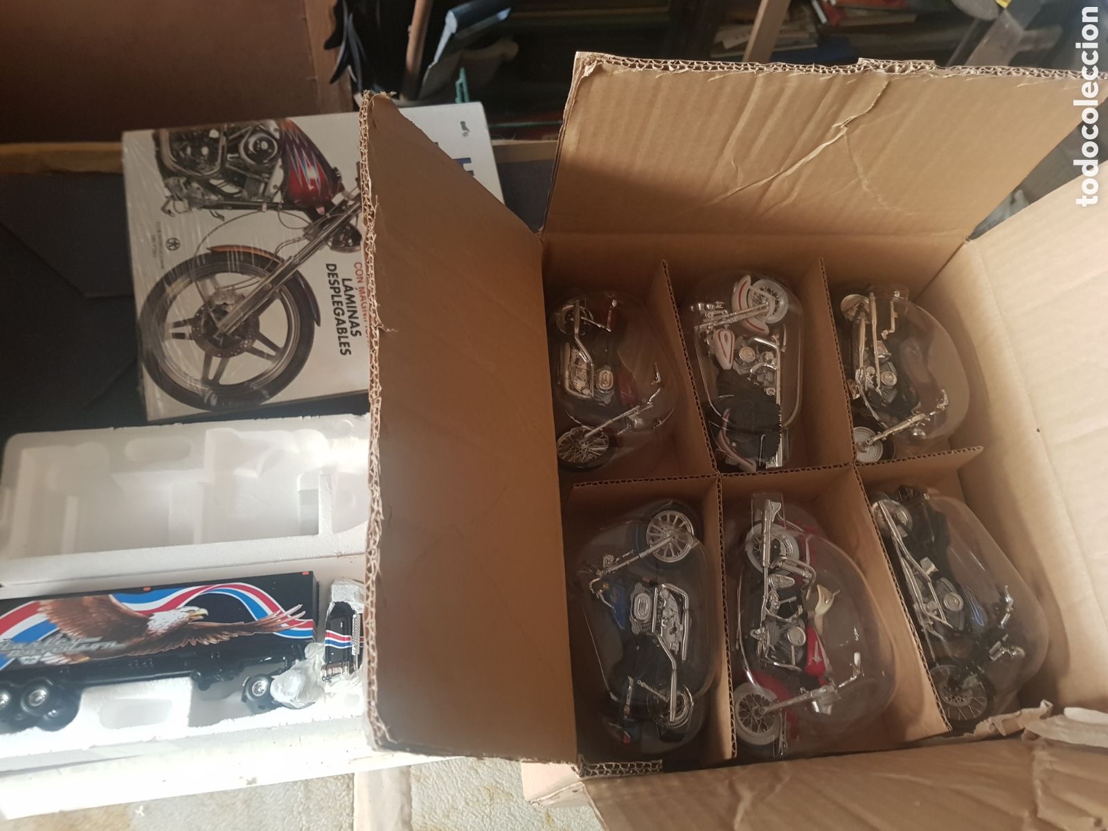 Motos a escala: Harley Davidson coleccion - Foto 1
