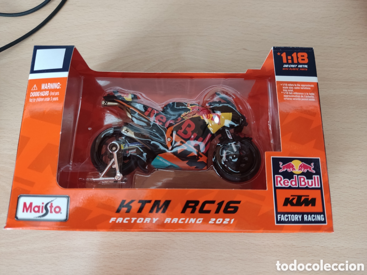 Motos a escala: Moto KTM RC16 Moto gp - Foto 1