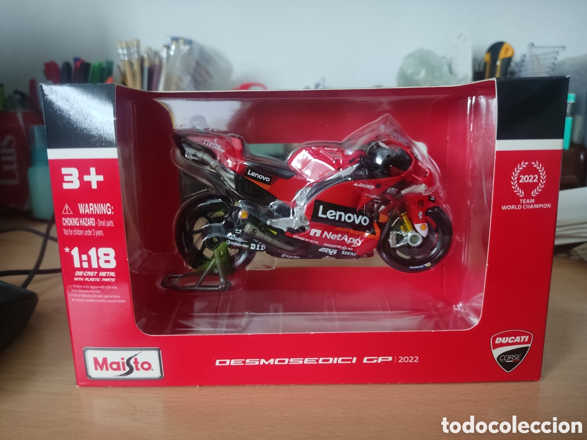Motos a escala: Moto Ducati Lenovo - Foto 1