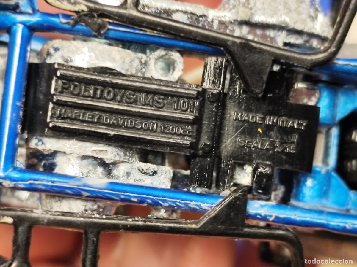 Motos a escala: Politoys ms 101 harley-davidson, 16cm - Foto 4