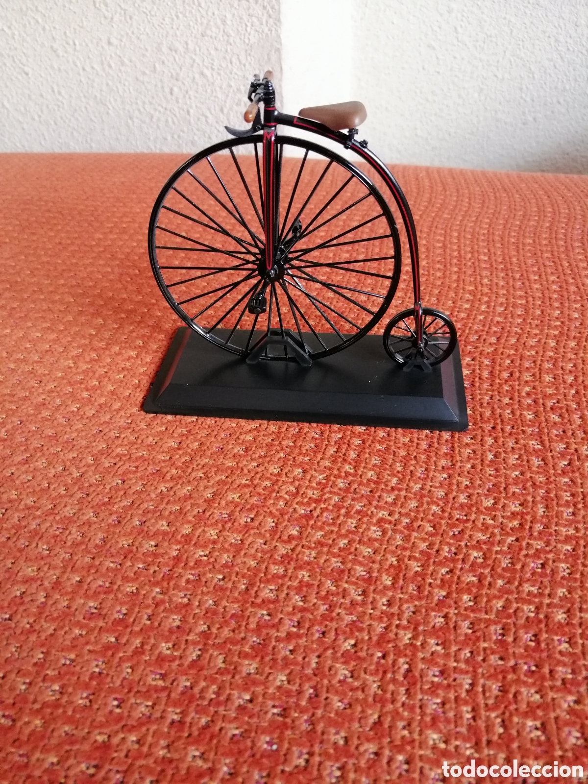 Motos a escala: MONOCICLO ANTIGUO A&Ntilde;O 1870 - Foto 6