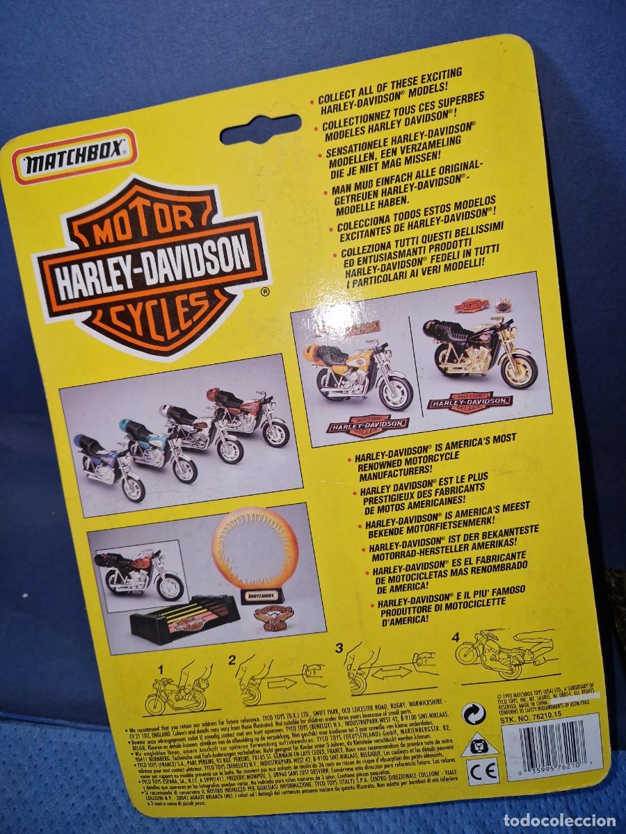 Motos a escala: MOTO HARLEY DAVIDSON DE MATCHBOX - Foto 2