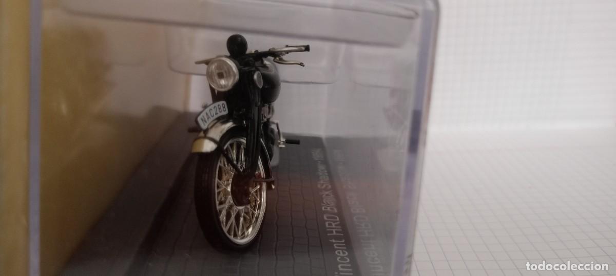 Motos a escala: VICENT HRD BLAK SHADOW 1954 ESCALA 1/24 - Foto 2