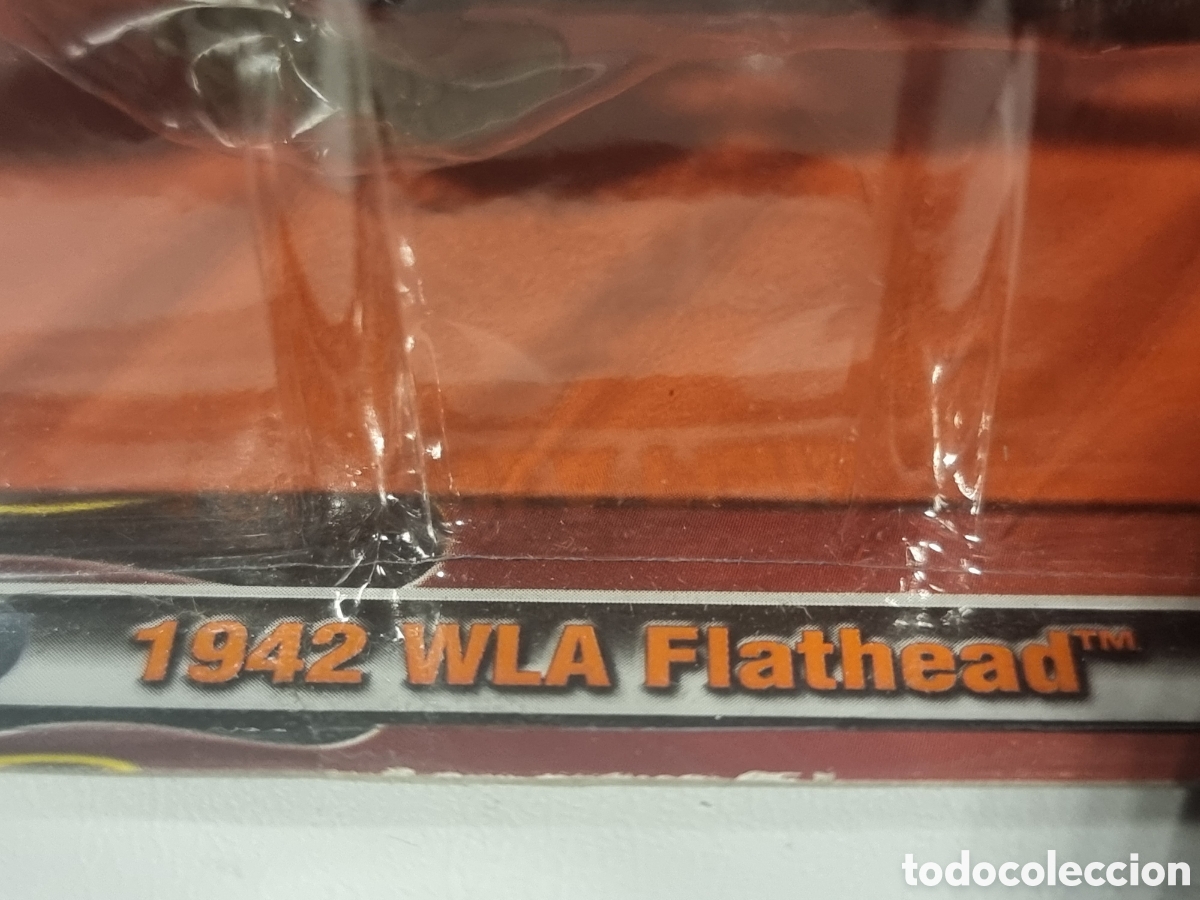Motos a escala: Harley Davidson WLA Flathead escala 1/43 - Foto 2