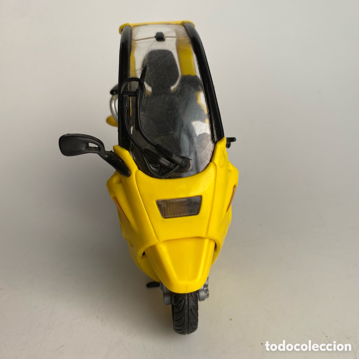 Motos a escala: Moto C1 BMW amarilla - Foto 4