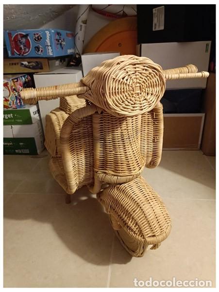 Motos a escala: MOTO DE MIMBRE - ZARA HOME - Foto 1