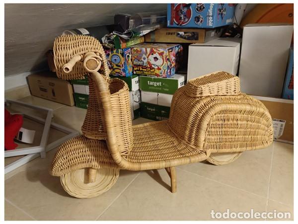 Motos a escala: MOTO DE MIMBRE - ZARA HOME - Foto 2