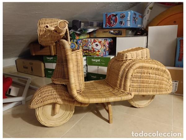 Motos a escala: MOTO DE MIMBRE - ZARA HOME - Foto 3