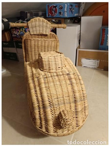 Motos a escala: MOTO DE MIMBRE - ZARA HOME - Foto 4
