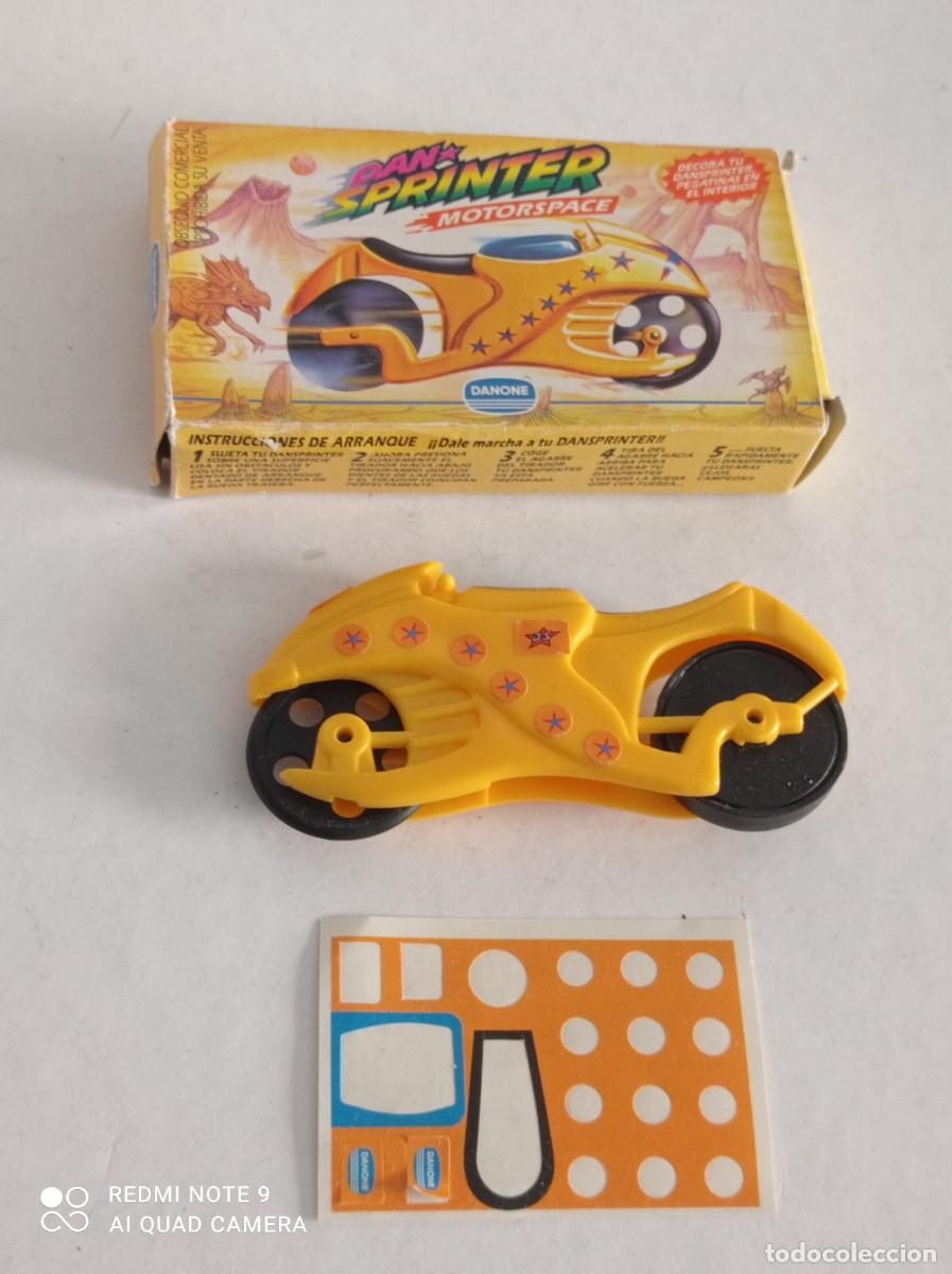 Motos a escala: motocicleta Dan Sprinter de DANONE en su caja original - Foto 1