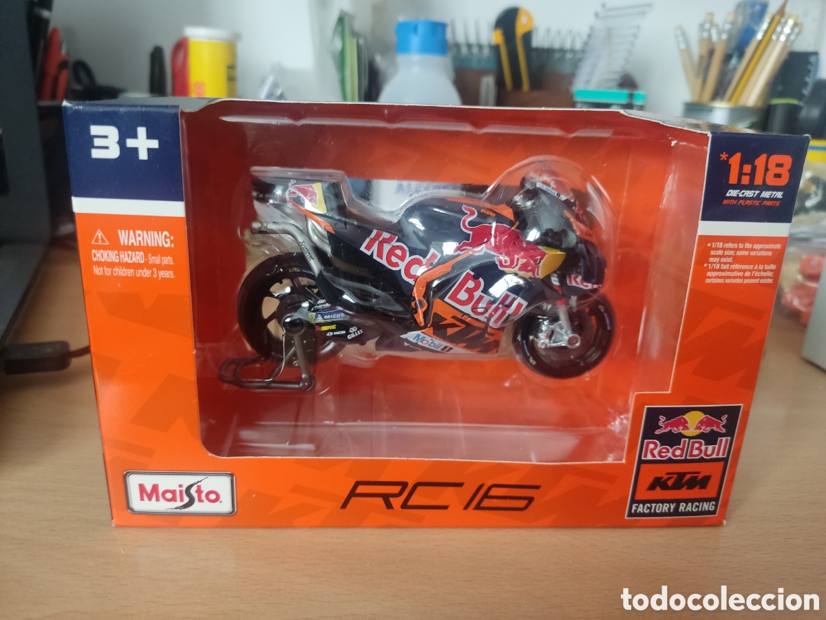Motos a escala: Moto KTM RC16 Brad Binder - Foto 1