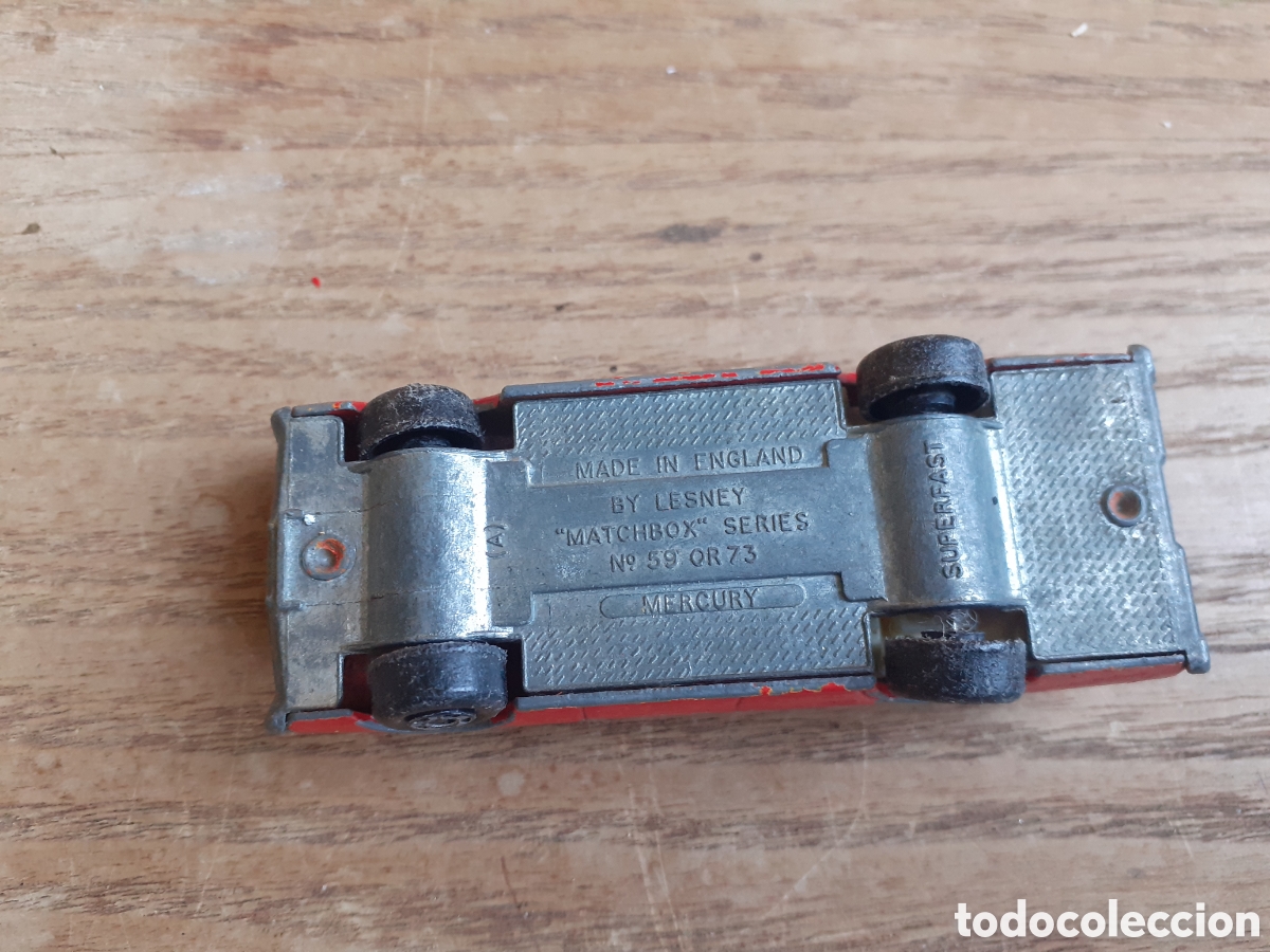 Motos a escala: Matchbox mercury vintage vehicle - Foto 8