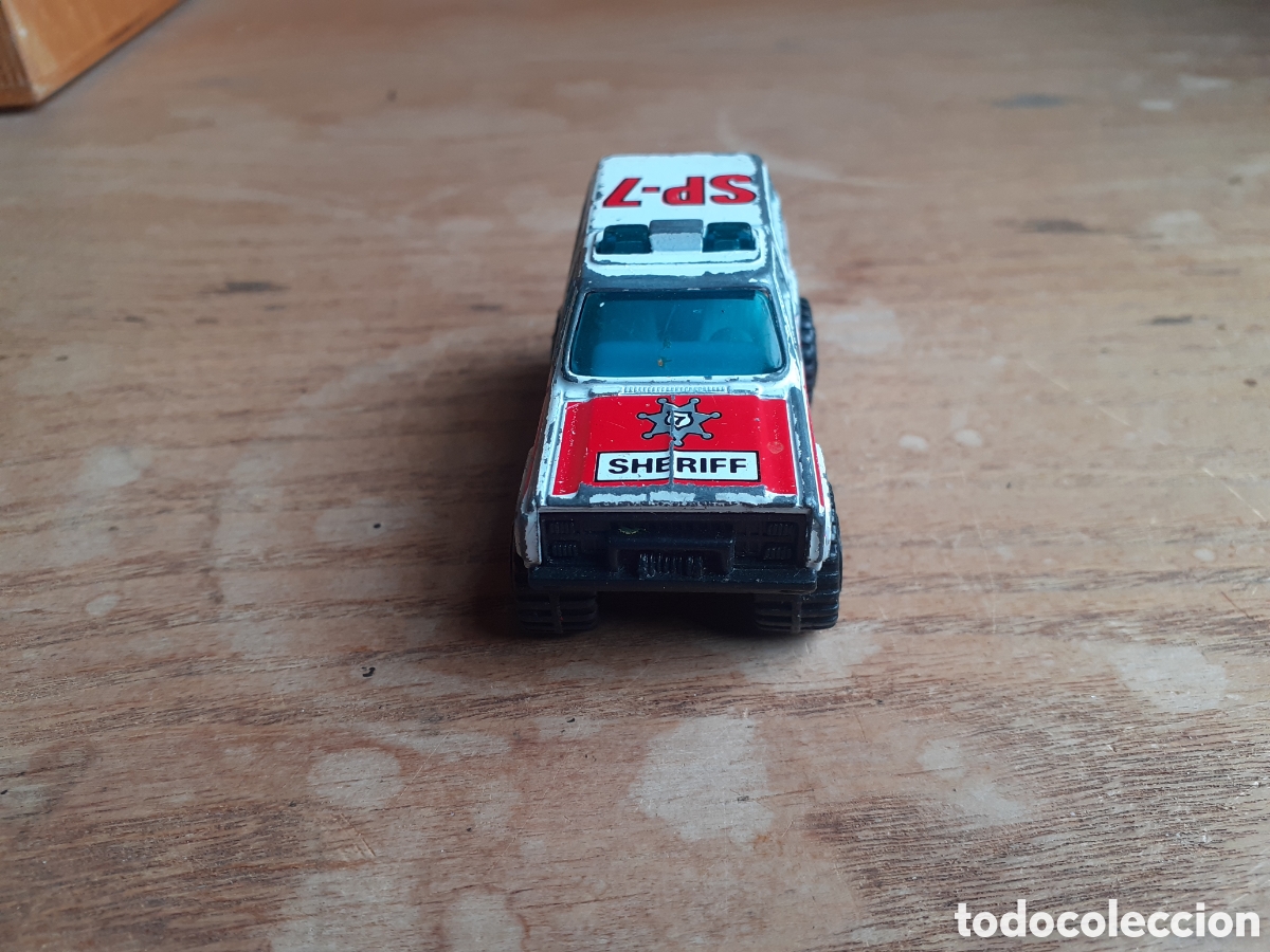 Motos a escala: Matchbox chevy 4 x 4 sheriff vehicle - Foto 4