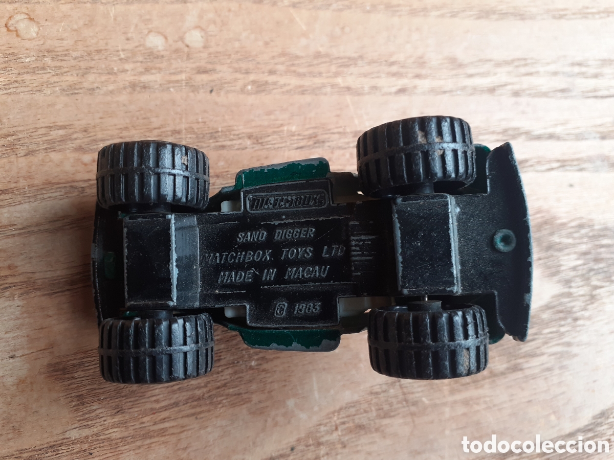 Motos a escala: Matchbox sand digger vehicle - Foto 8